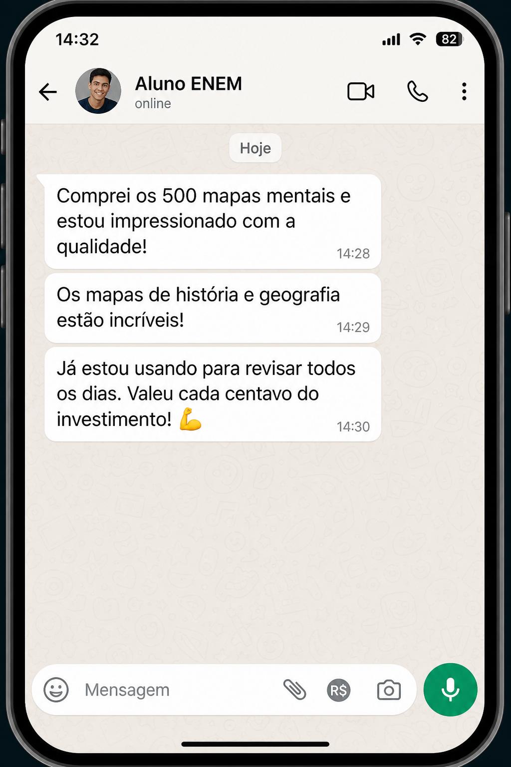 Print de conversa do WhatsApp 2